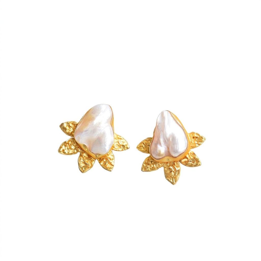Flora Regalis Earrings - Enhanced Studio Photo