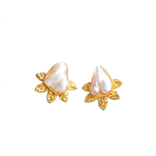Flora Regalis Earrings - Enhanced Studio Photo