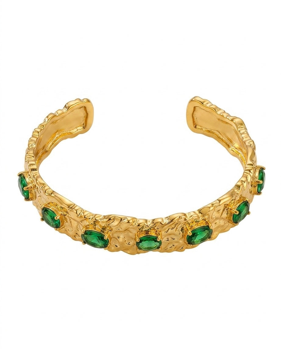 Elegant Cubic Zirconia Bracelet - Enhanced Studio Photo