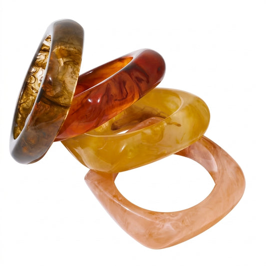 Vintage Glow Bangle Bracelet - Enhanced Studio Photo