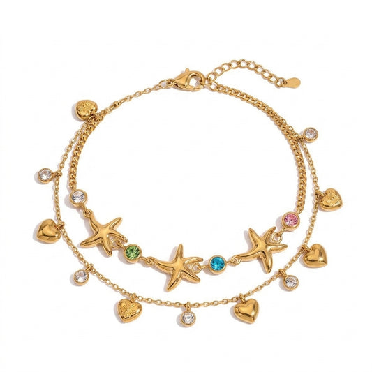 Whispers of Charm Set Bracelet - Enhanced Studio Photo
