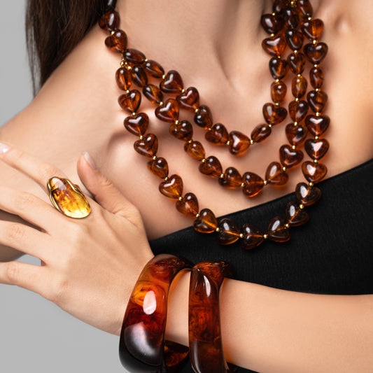 Amber Crush Necklace