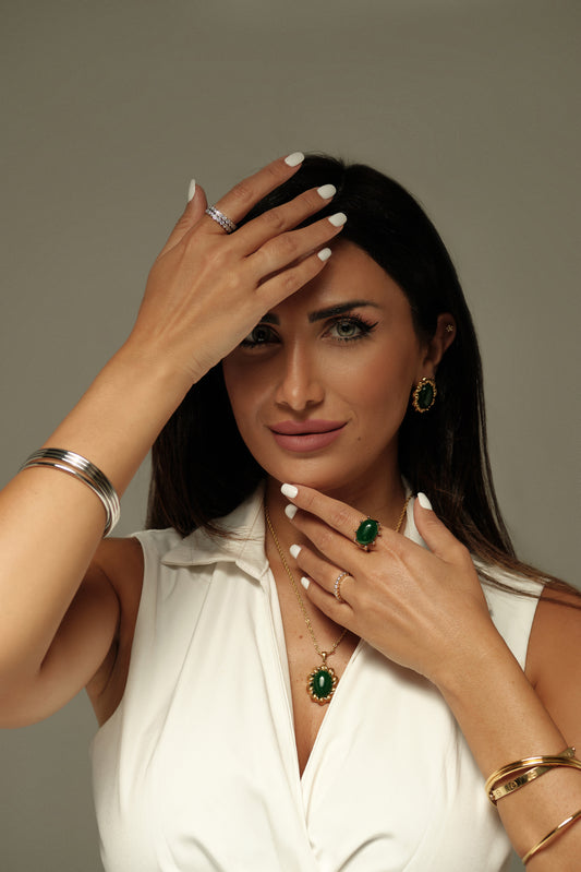 Opulent Gemstone Ring