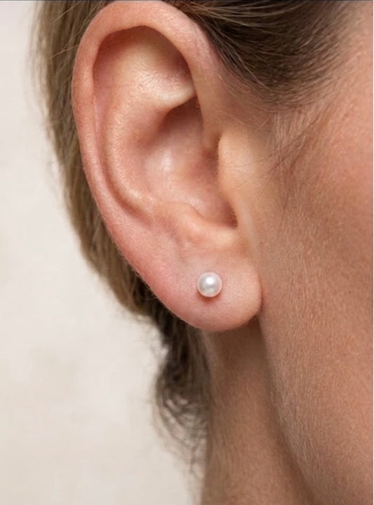 Freshwater Pearl Stud Earrings