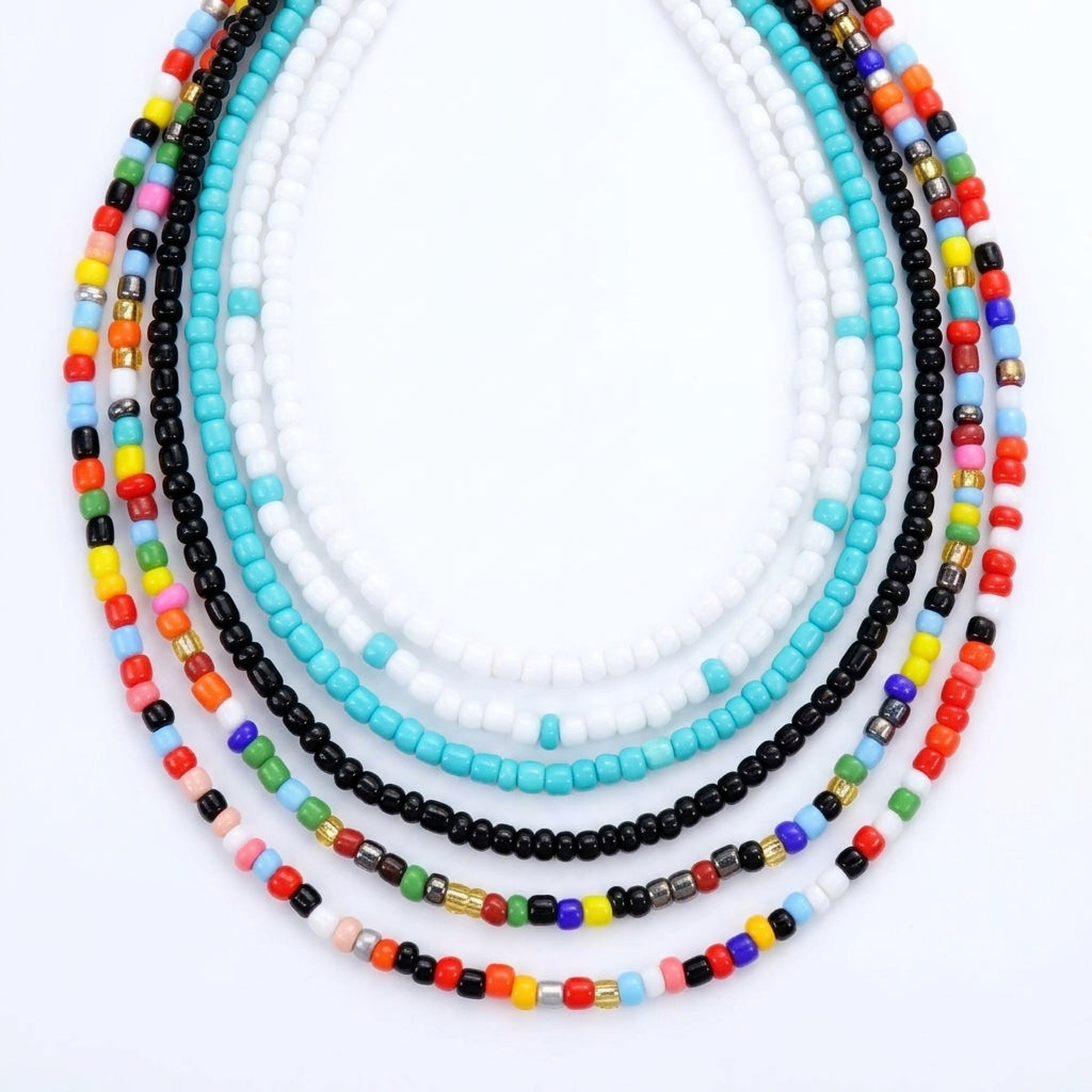 Bead Choker - Enhanced Studio Photo