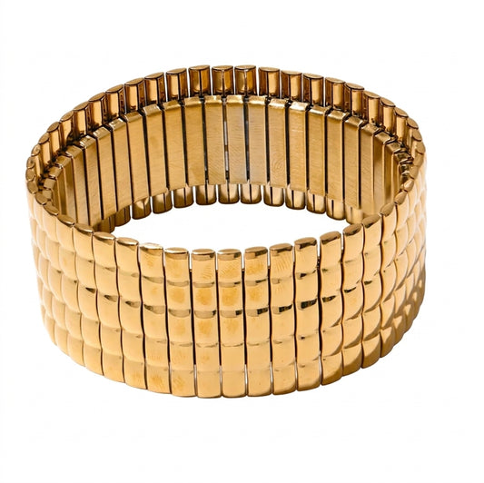 Golden Flex Bracelet - Enhanced Studio Photo