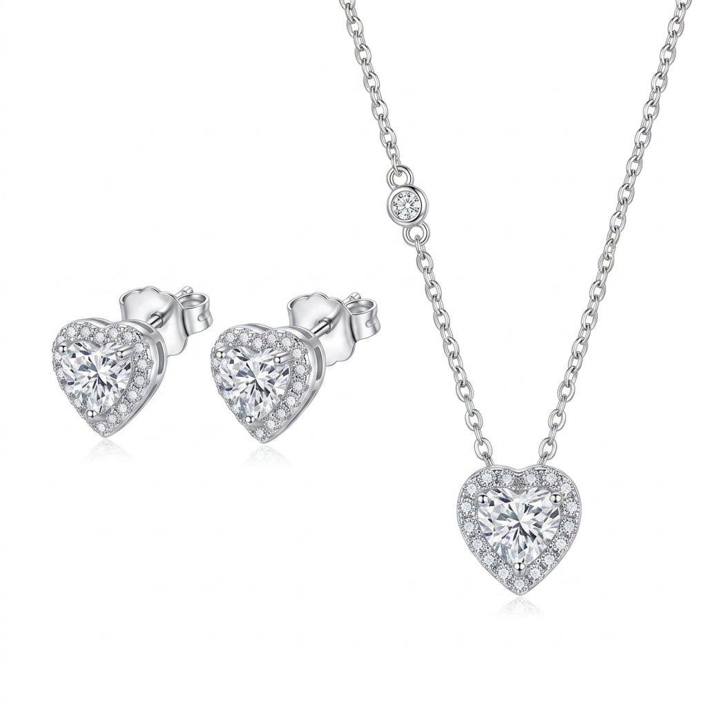 Eternal Love Heart Set - Enhanced Studio Photo