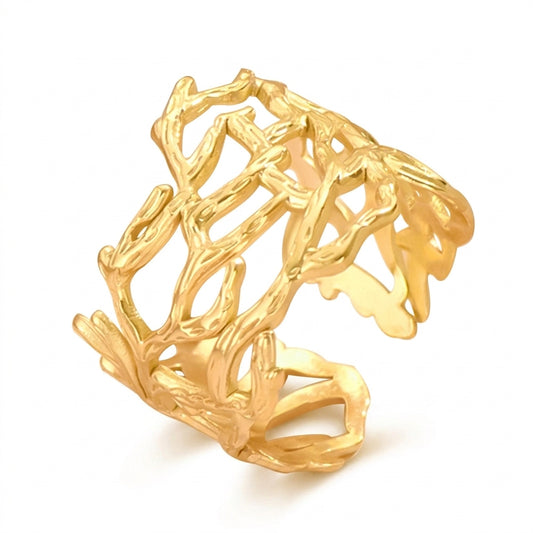 Willow Whisper Ring - Enhanced Studio Photo