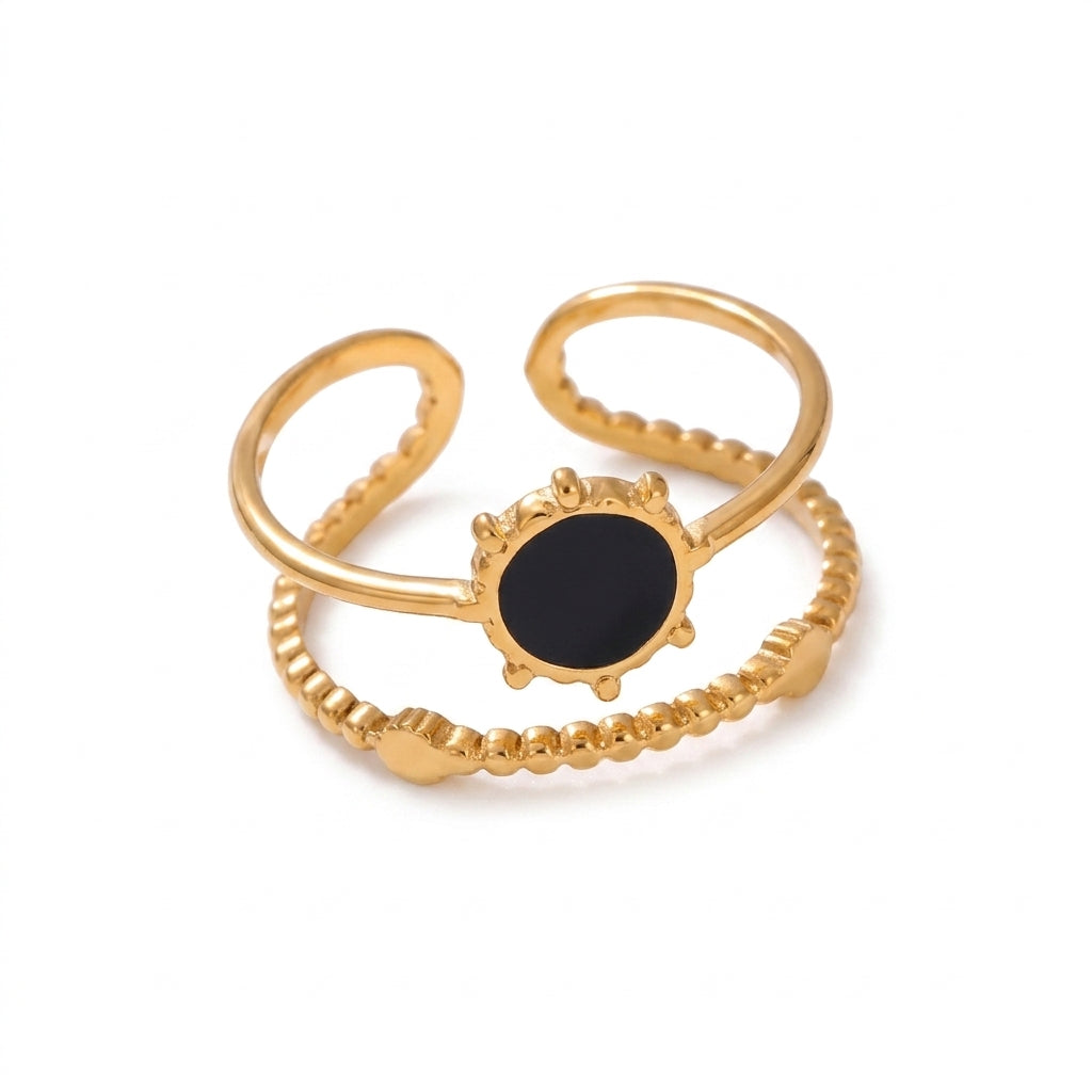 Lunara Stone Ring - Enhanced Studio Photo