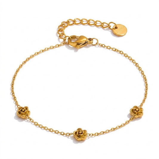 Fleuris Chain Bracelet - Enhanced Studio Photo