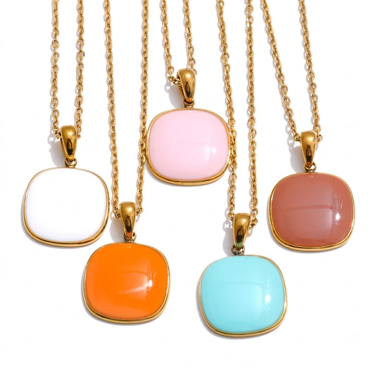 Candy Cube Necklace - Enhanced Studio Photo