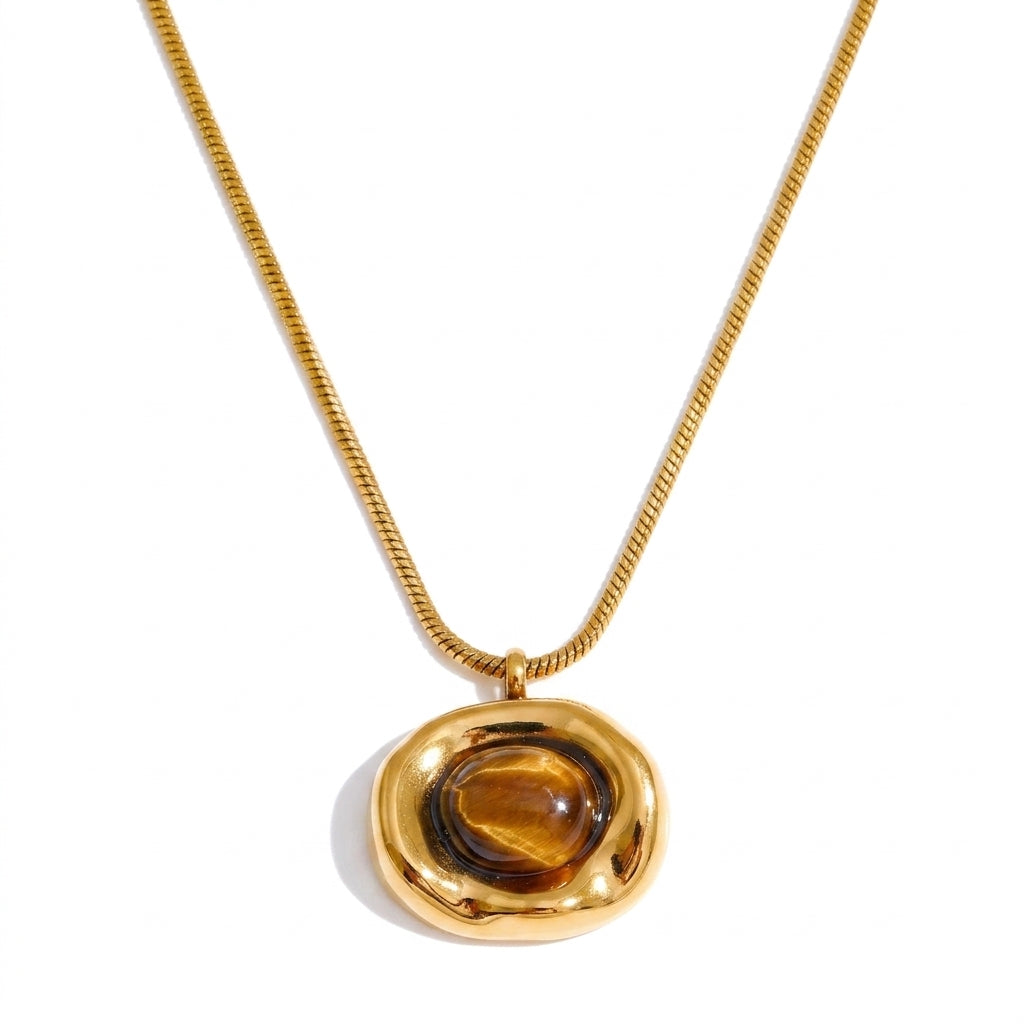Tiger Grace Necklace - Enhanced Studio Photo