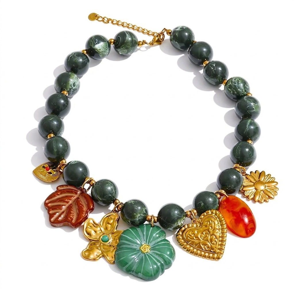 Autumn Tale Necklace - Enhanced Studio Photo