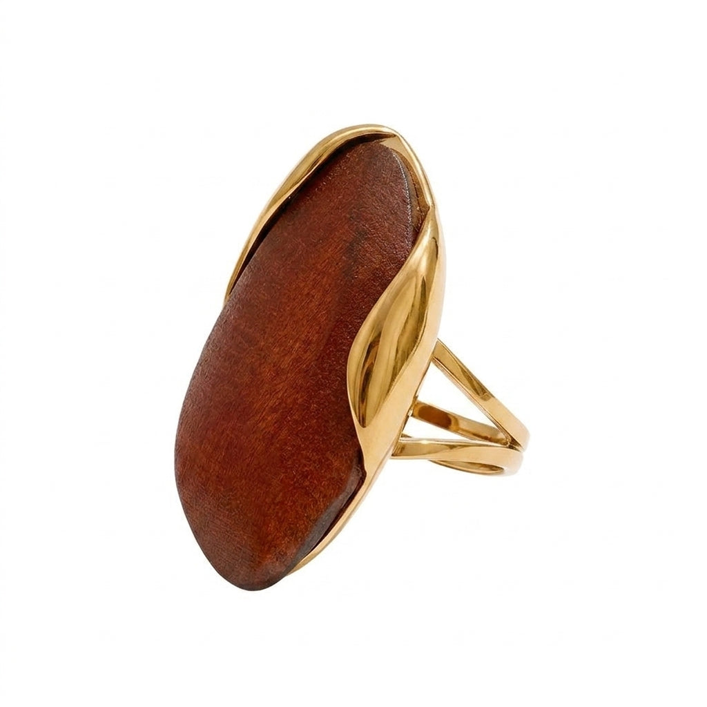 Aura Oval Ring - Enhanced Studio Photo