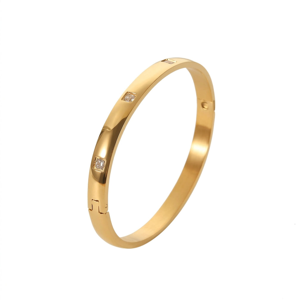 Sola Bangle Bracelet - Enhanced Studio Photo