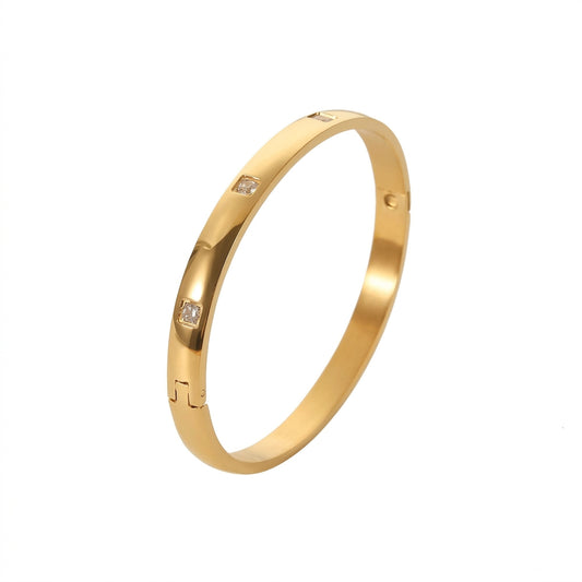 Sola Bangle Bracelet - Enhanced Studio Photo