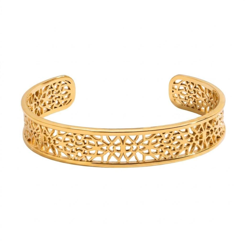 Vita Cuff Bracelet - Enhanced Studio Photo
