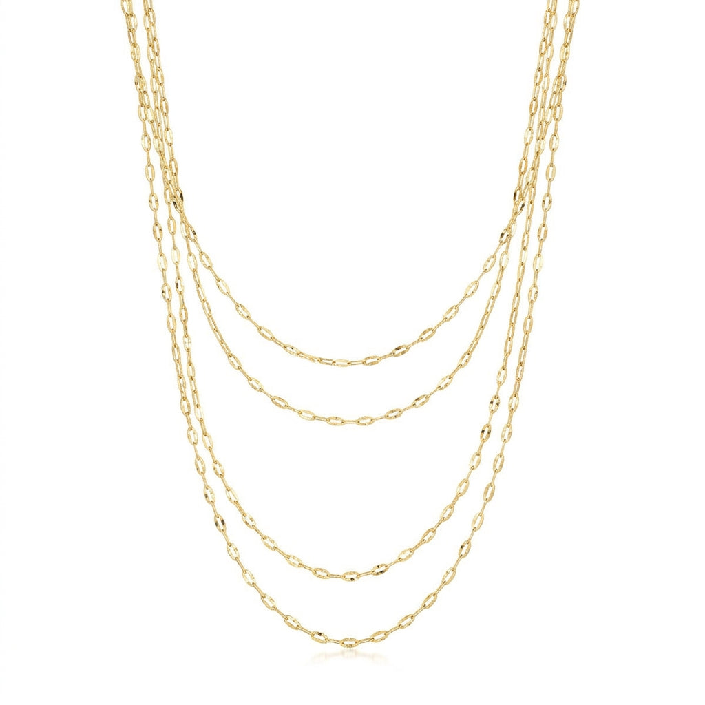 Duo Lune Necklace - Enhanced Studio Photo