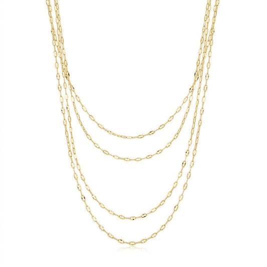 Duo Lune Necklace - Enhanced Studio Photo
