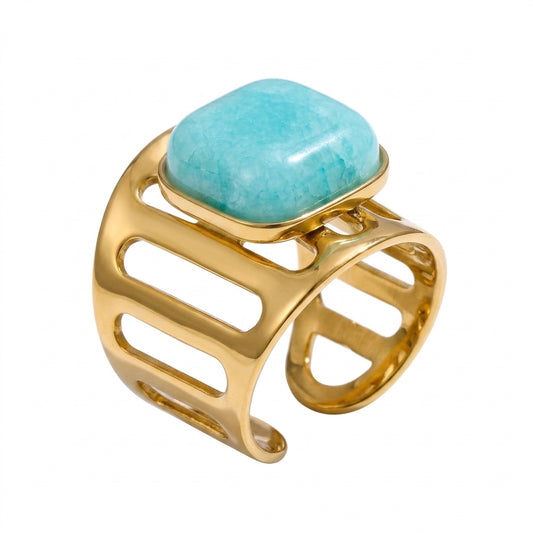 Vintage Aura Ring - Enhanced Studio Photo