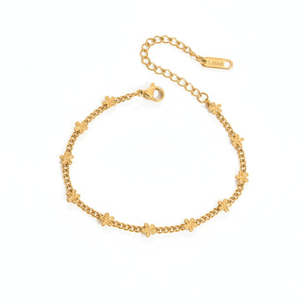 LD-SMR26-1099_Clover-Link-Bracelet white background