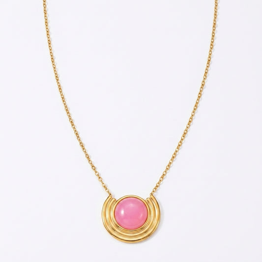 Luna Aura Necklace - Enhanced Studio Photo
