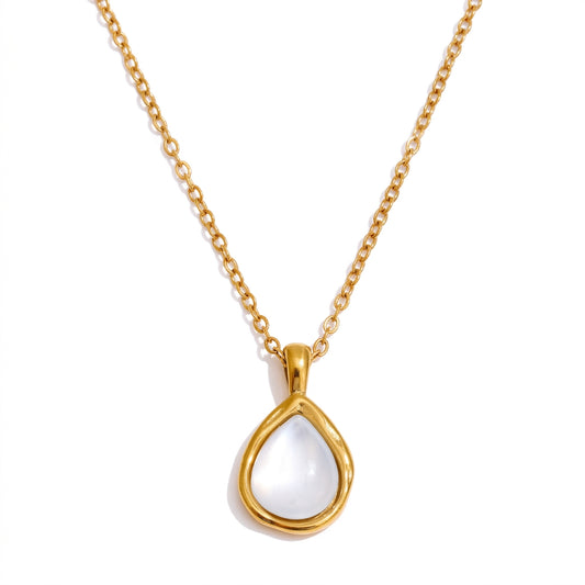 Shell Dew Necklace - Enhanced Studio Photo