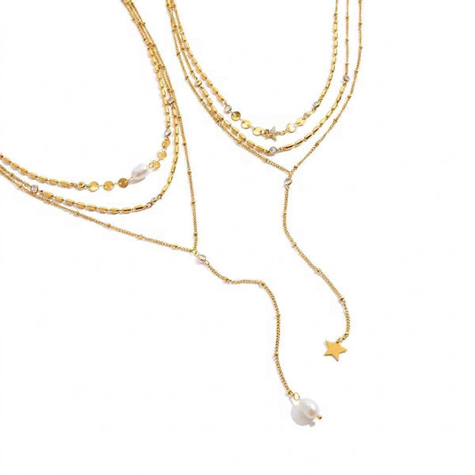 Celestia Drop Necklace - Enhanced Studio Photo