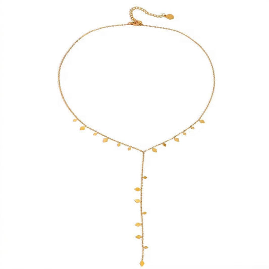 Linea Y Necklace - Enhanced Studio Photo