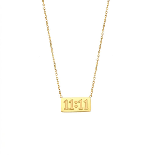 11:11 Wish Necklace - Enhanced Studio Photo