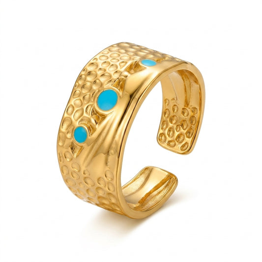 Solara Dot Ring - Enhanced Studio Photo