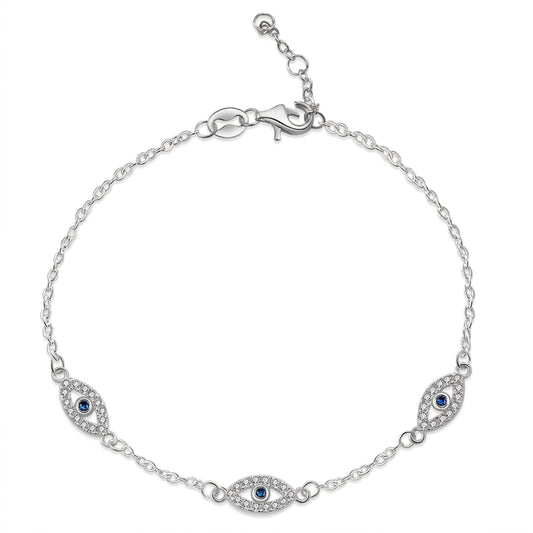 Trio Guard Silver 925 Bracelet - Enhanced Studio Photo