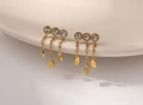 Dainty Drop Earring - Lady D World