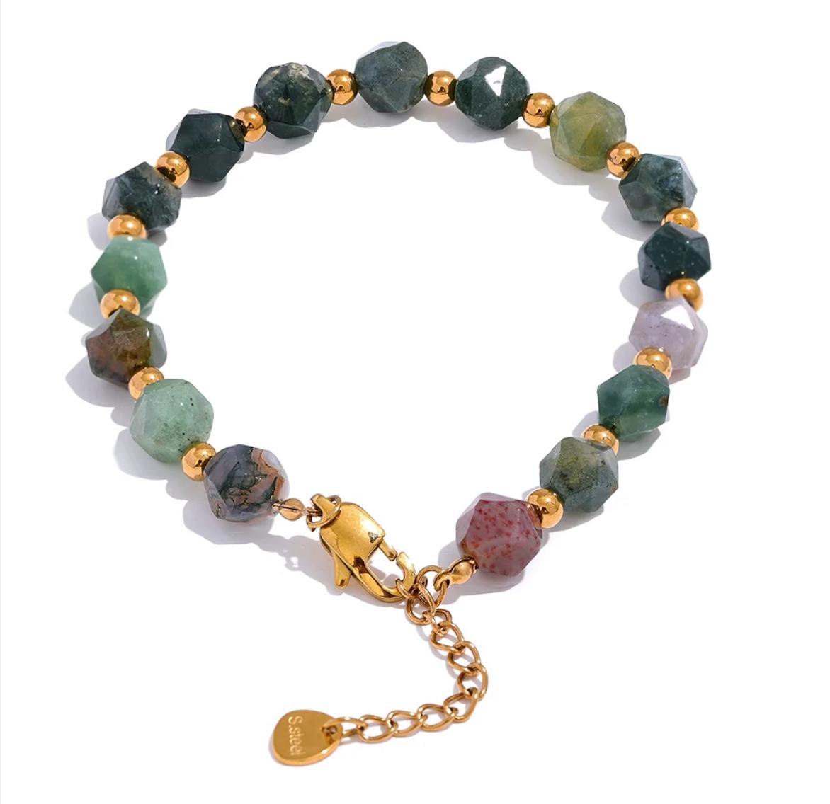 Summer Agate stone Bracelet