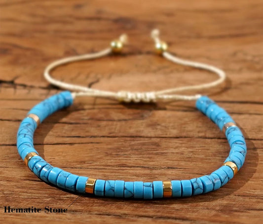 الصيف بليس سوار الرخام قابل للتعديل