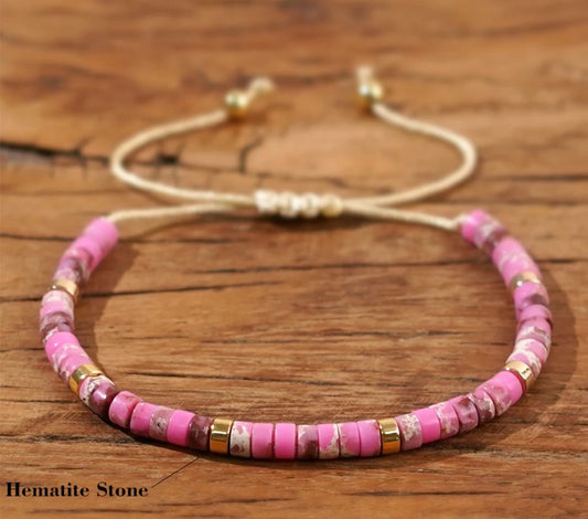 الصيف بليس سوار الرخام قابل للتعديل