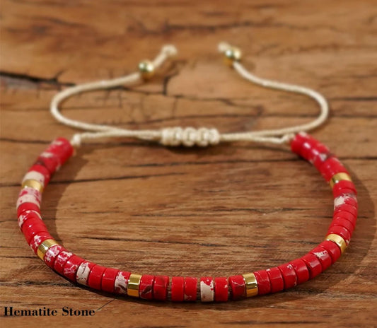 الصيف بليس سوار الرخام قابل للتعديل