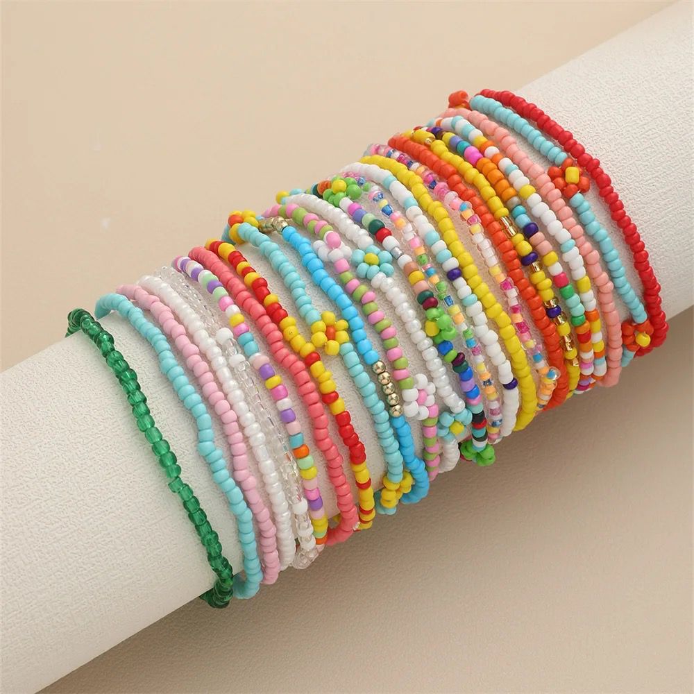 Colorful Bead Anklet