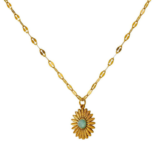 Flower Pendant Necklace