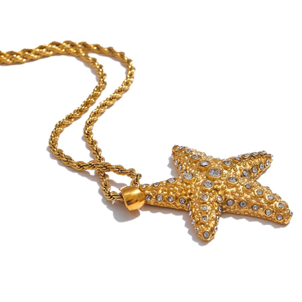 Stellar Starfish Necklace