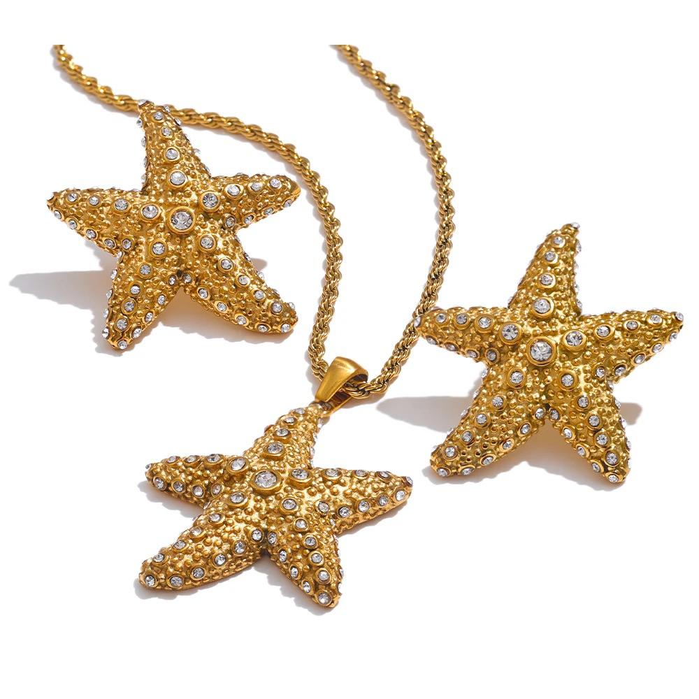 Stellar Starfish Necklace