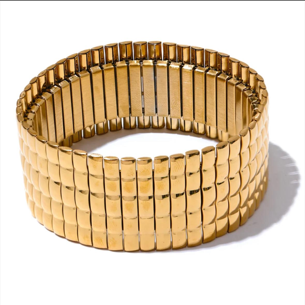 Golden Flex Bracelet