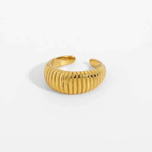 Golden Crescent Ring