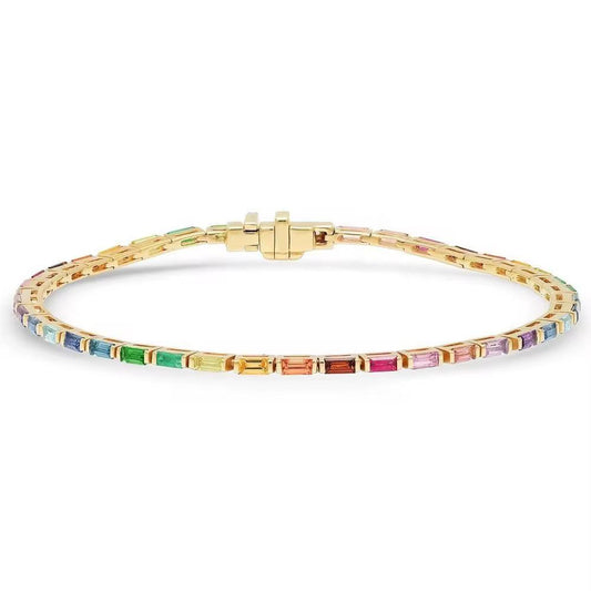 Aurora Radiance Tennis Bracelet