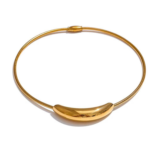 Lumière Gold Choker Necklace