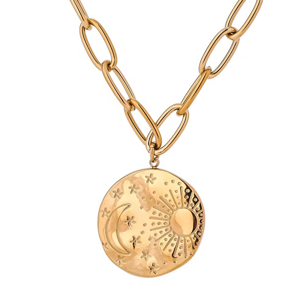 Golden Radiance Statement Necklace