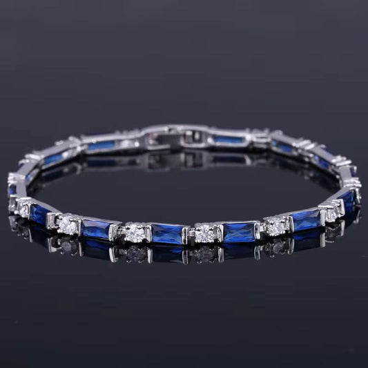 Prismatic Radiance Tennis Bracelet