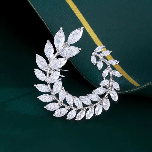 VersaLuxe Zircon Brooch & Pendant