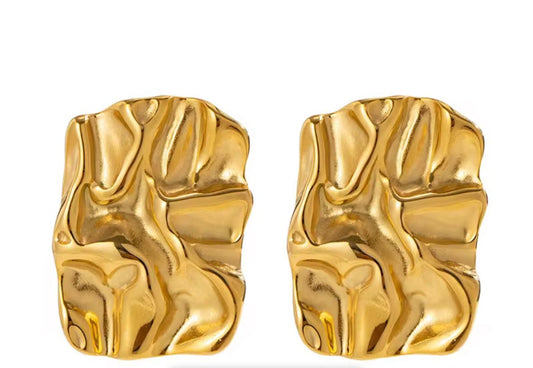 Volcanic Edge Lava Earrings