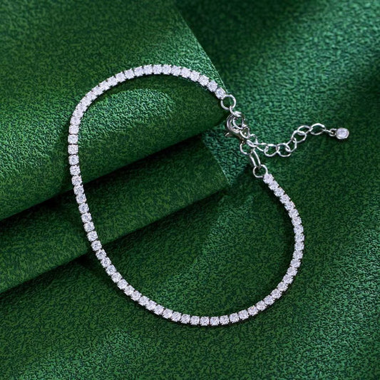 Luna Grace Tennis Silver 925 Bracelet